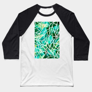 Emerald Shatter Baseball T-Shirt